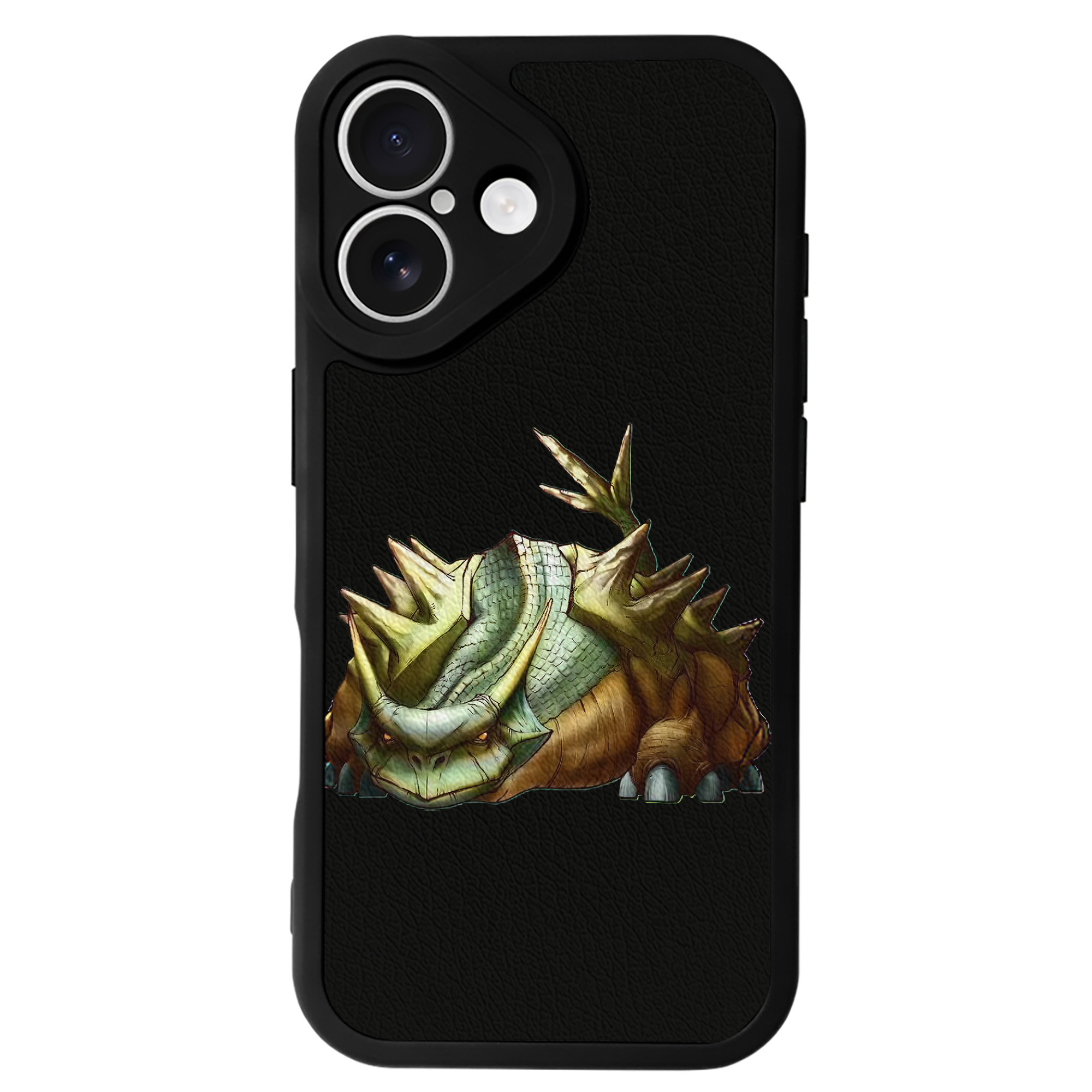 （画像用） 遊☆戯☆王 Yu-Gi-Oh! 【iPhone 16シリーズ対応】シリコンスマホケース（レザー調） 材質：シリコン